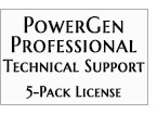 Technical Support - PowerGen Professional 5-Pack